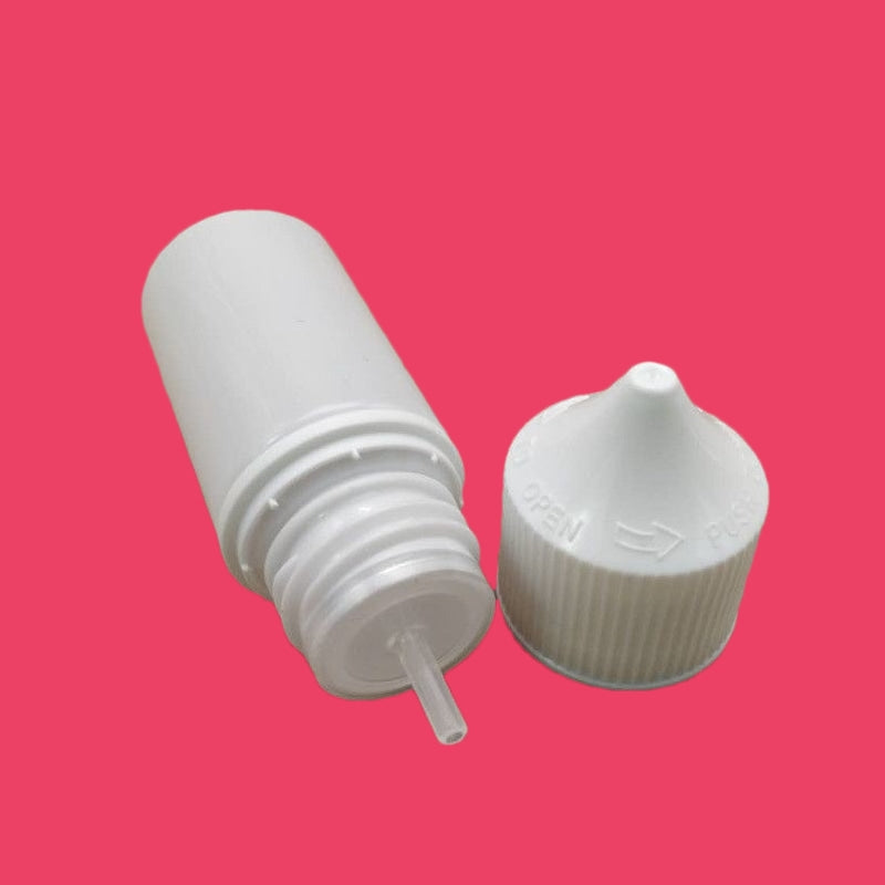 Milky White PET Squeeze Bottle for E-Juice - Bulk Supplier